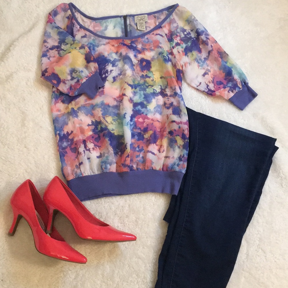 Multicolor XS Blouse